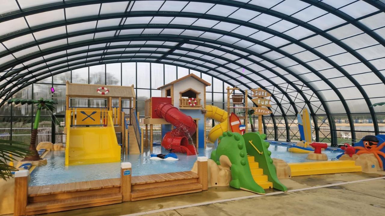 Vechtdalchalet De Berk, 5 Sterrenpark Capfun Stoetenslagh Rheezerveen Zewnętrze zdjęcie